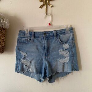 Womens' Hollister Distressed Denim Shorts
